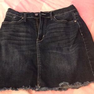 Cute fashion nova denim skirt